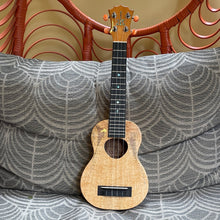 画像をギャラリービューアに読み込む, コアロハ KSM-02MG ソプラノロングネックウクレレ マンゴー #2209245
