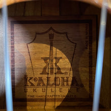 画像をギャラリービューアに読み込む, コアロハ KSM-00 ソプラノウクレレ KOA Gloss #2512212