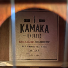 画像をギャラリービューアに読み込む, カマカ HF-1 ソプラノウクレレ #250585