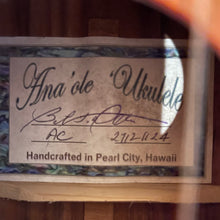 画像をギャラリービューアに読み込む, アナオレ AC コンサートウクレレ #27121124