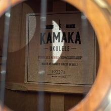 画像をギャラリービューアに読み込む, カマカ HF-1D ソプラノウクレレ デラックス #192271