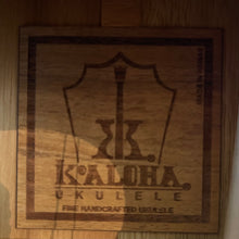 画像をギャラリービューアに読み込む, コアロハ KCNP-00 コンサートウクレレ ナウパカ #2509155