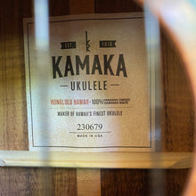 画像をギャラリービューアに読み込む, カマカ HB-2D コンサートウクレレ ベルシェイプ デラックス 230679