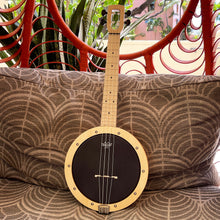 画像をギャラリービューアに読み込む, マジックフルク M70M テナーファイヤーフライバンジョーウクレレ ブラックヘッド