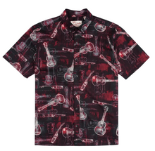 画像をギャラリービューアに読み込む, カハラ X コアロハ ウクレレ 【黒X赤】