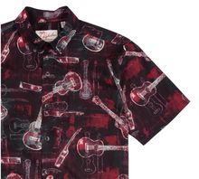 画像をギャラリービューアに読み込む, カハラ X コアロハ ウクレレ 【黒X赤】