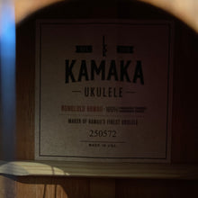画像をギャラリービューアに読み込む, カマカ HF-1L ソプラノロングネックウクレレ #250572

