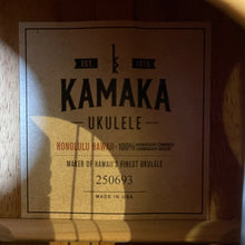 画像をギャラリービューアに読み込む, カマカ HF-2 コンサートウクレレ #250693
